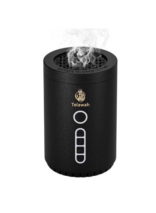 Telawah Incense Oud Burner with Full Quran Muslim Speaker Remote and App Control Bakhoor Incense Holder - Image 3